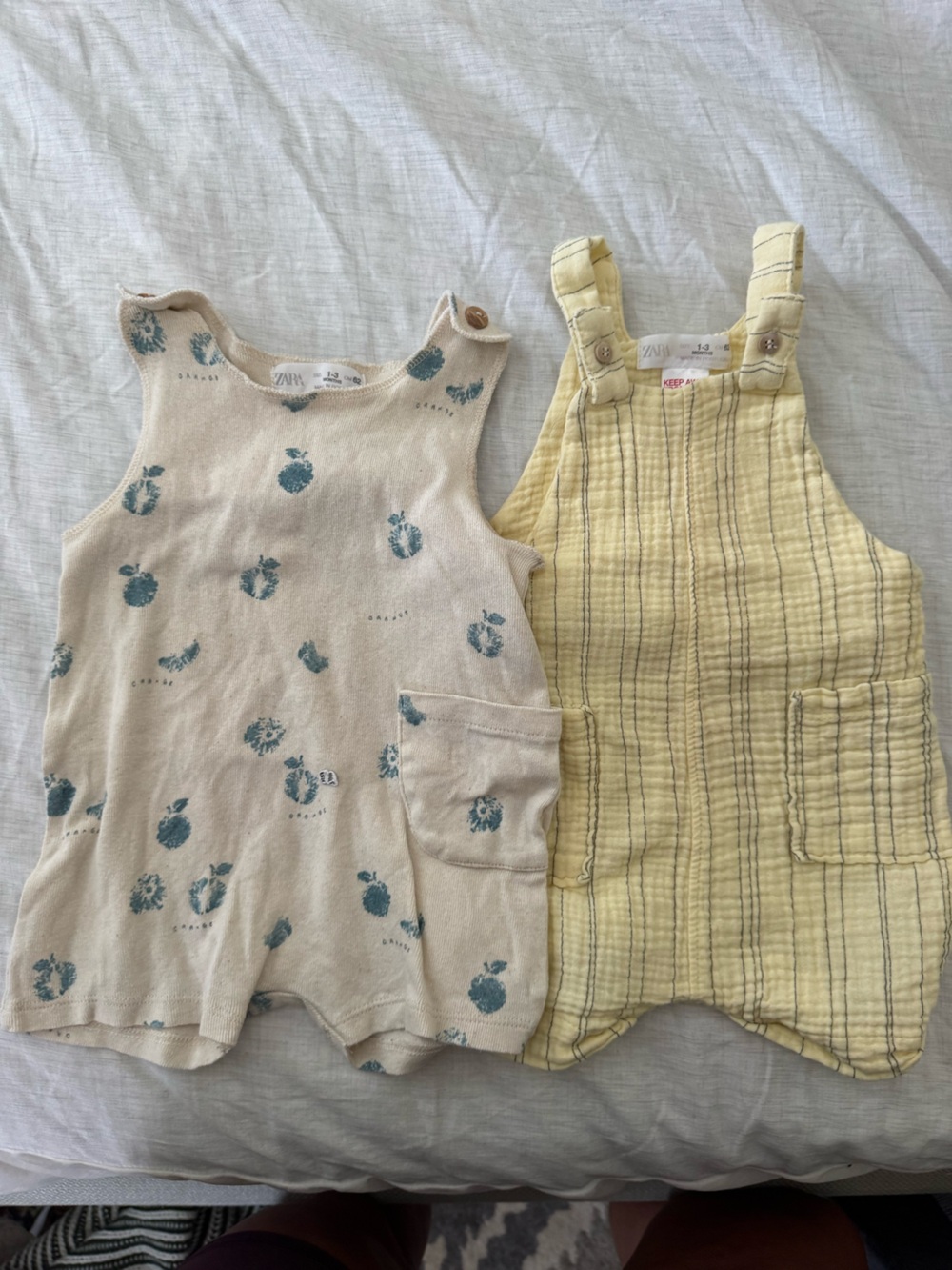 Zara baby rompers